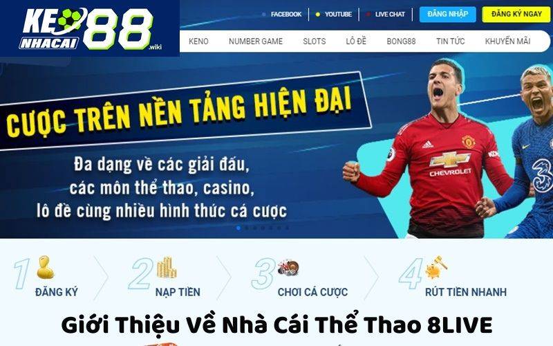 Giới thiệu về nhà cái thể thao 8LIVE