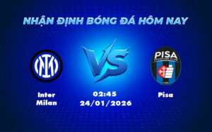 inter milan pisa 24 01 seria a