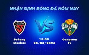 pohang steelers gangwon fc 28 03 k league han quoc