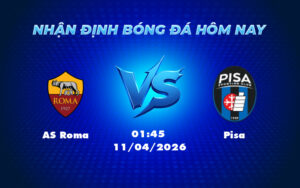 as roma pisa 11 04 seria a