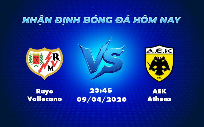 rayo vallecano aek athens 09 04 europa conference league
