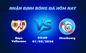 rayo vallecano strasbourg 01 05 europa conference league