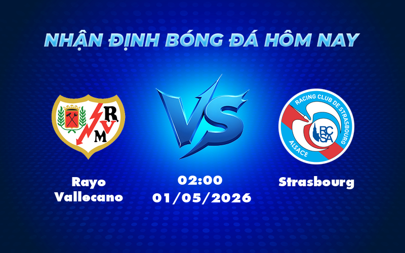 rayo vallecano strasbourg 01 05 europa conference league