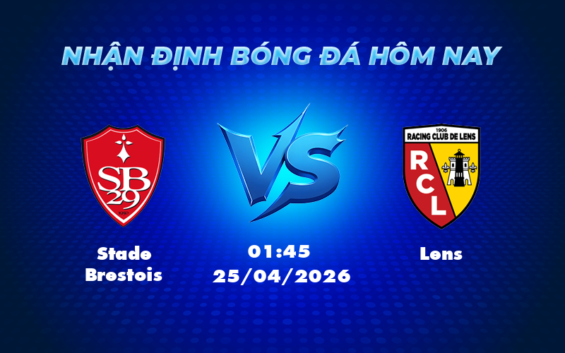 stade brestois lens 25 04 ligue 1
