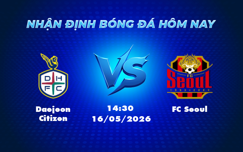 daejeon citizen fc seoul 16 05 k league han quoc