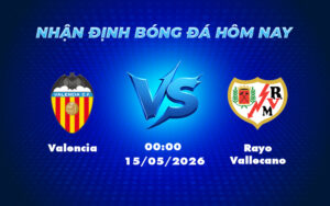 valencia rayo vallecano 15 05 la liga